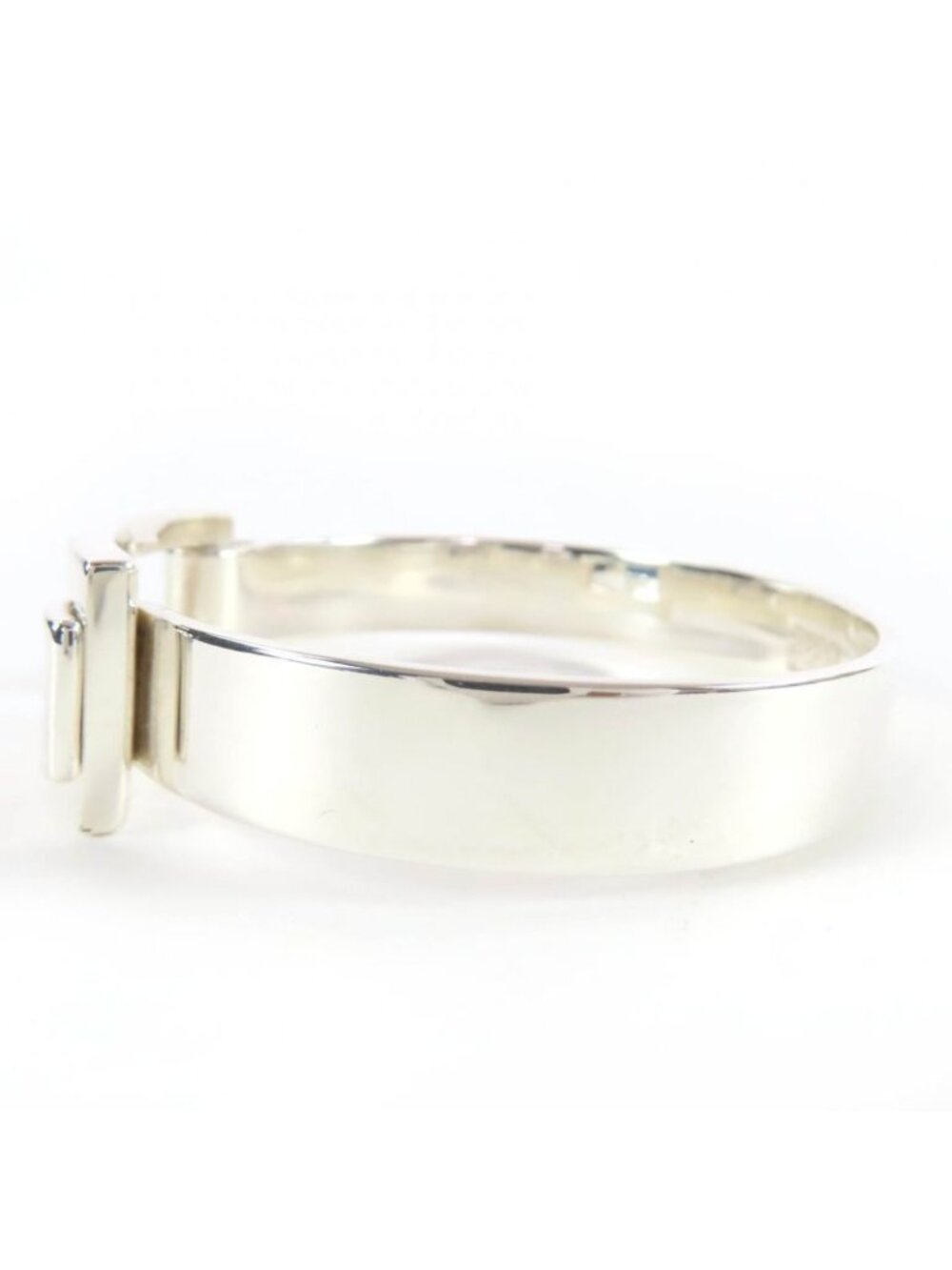 Gucci GG Bangle Bracelet Silver Weight - Picture 2 of 8